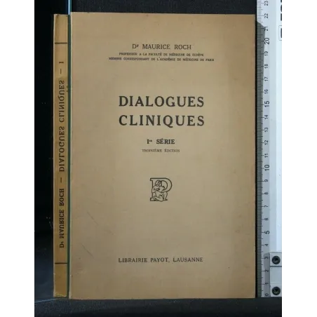 DIALOGUES CLINIQUES I SERIE