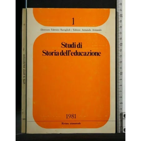 STUDI DI STORIA DELL'EDUCAZIONE 1 RIVISTA TRIMESTRALE