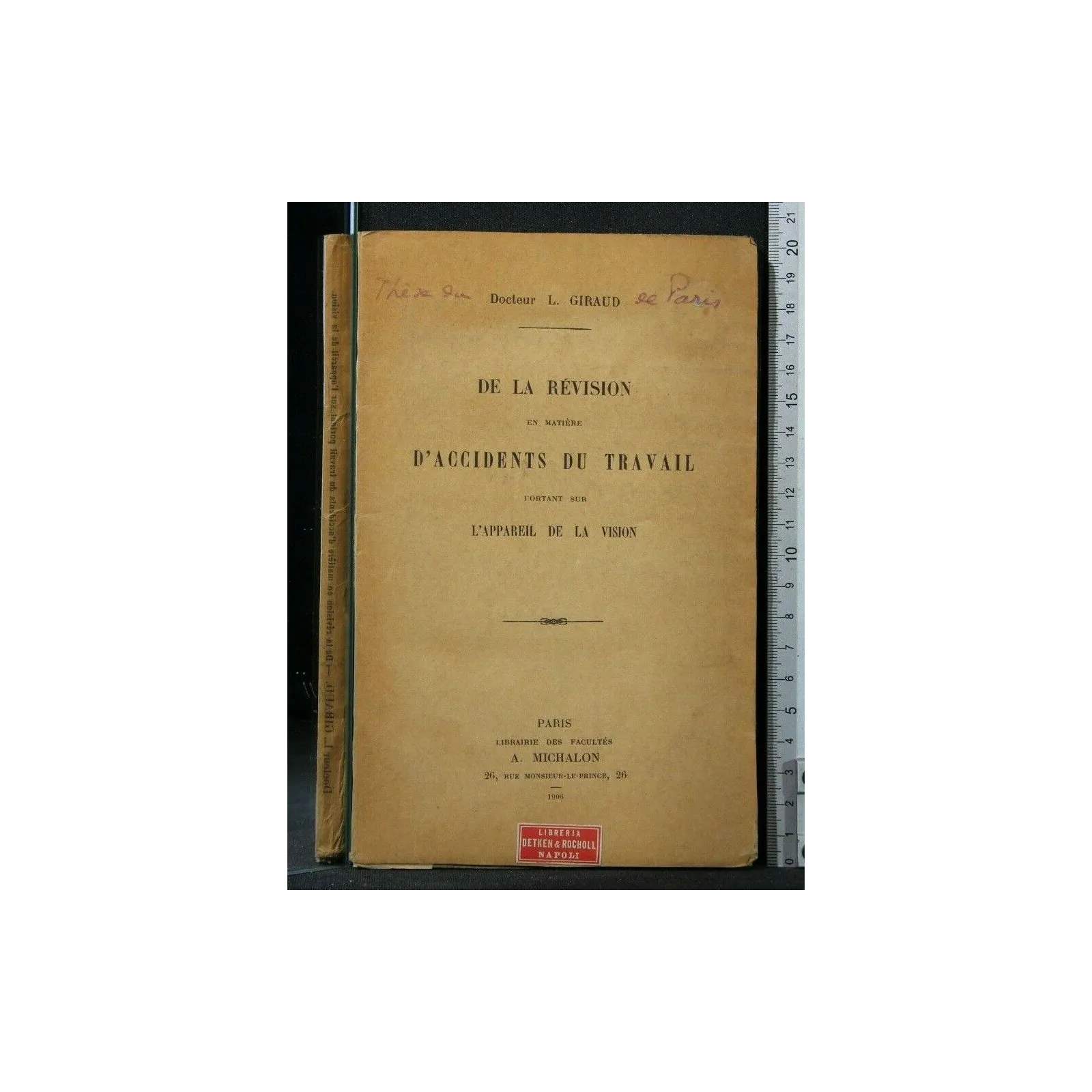 DE LA REVISION EN MATIERE D'ACCIDENTS DU TRAVAIL PORTANT SUR