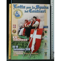 LOTTA PER LA SPADA DEI CONTRARI VENTESIMA EDIZIONE