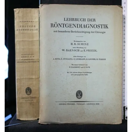 LEHRBUCH DER RONTGENDIAGNOSTIK MIT BESONDERER BERUCKSICHTIGUNG