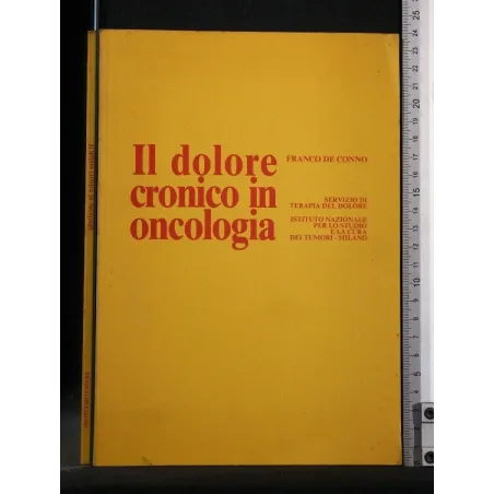 IL DOLORE CRONICO IN ONCOLOGIA