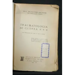 TRAUMATOLOGIA DI GUERRA