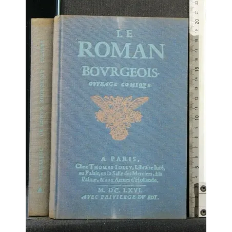 LE ROMAN BOURGEOIS OUVRAGE COMIQUE