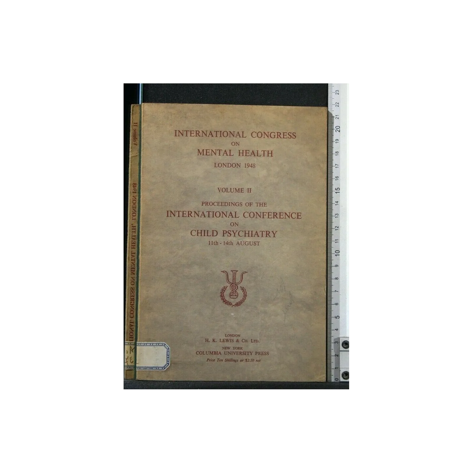 INTERNATIONAL CONGRESS ON MENTAL HEALTH VOL 2