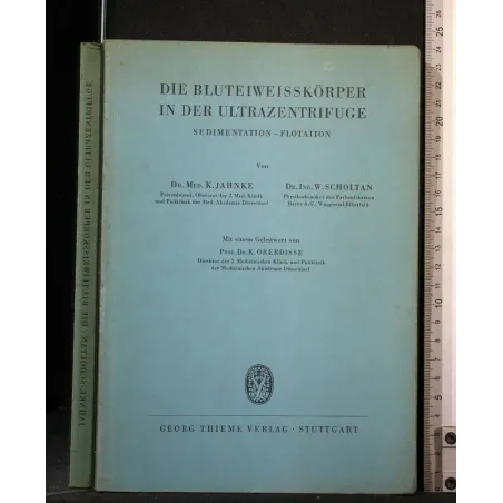 DIE BLUTEIWEISSKORPER IN DER ULTRAZENTRIFUGE