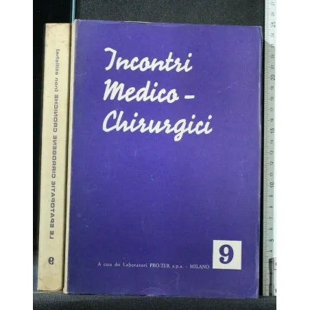 INCONTRI MEDICO-CHIRURGICI N 9 L'EPATOPATIE CIRROGENE CRONICHE