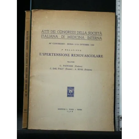 ATTI DEI CONGRESSI DELLA SOCIETA' ITALIANA DI MEDICINA INTERNA