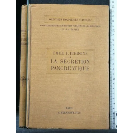 LA SECRETION PANCREATIQUE