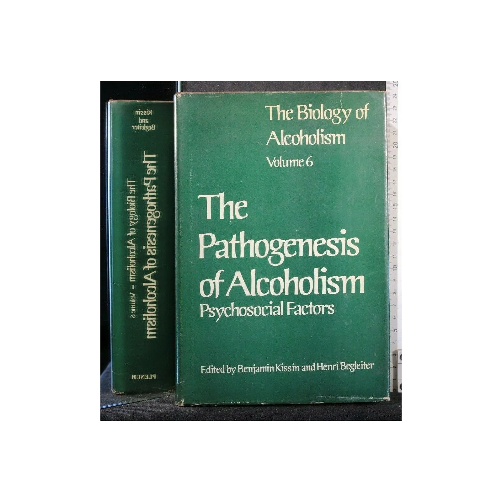 THE BIOLOGY OF ALCOHOLISM VOLUME 6 THE PATHOGENESIS OF