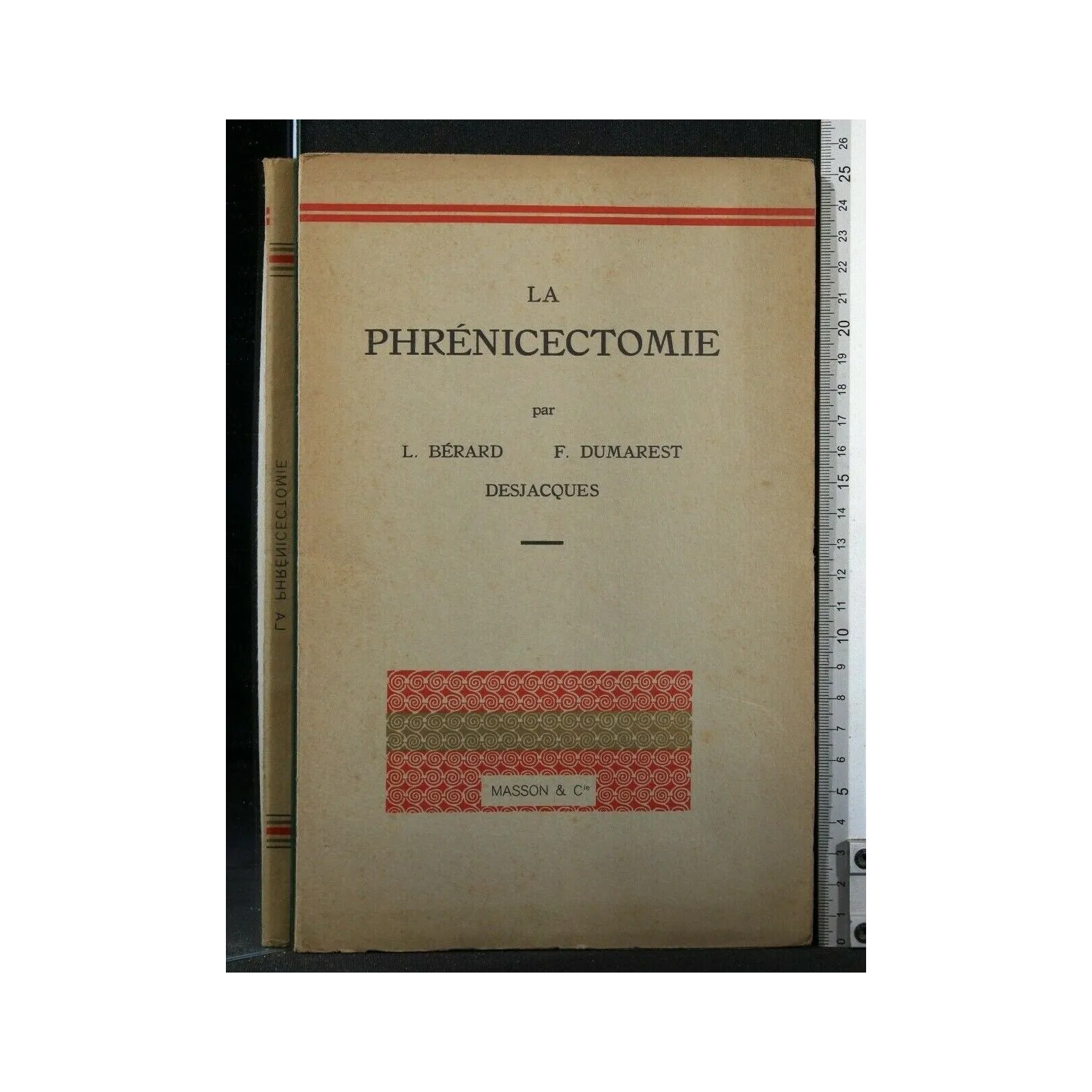 LA PHRENICECTOMIE