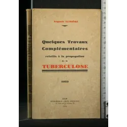 QUELQUES TRAVAUX COMPLEMENTAIRES RELATIF A' LA PROPAGATION DE LA