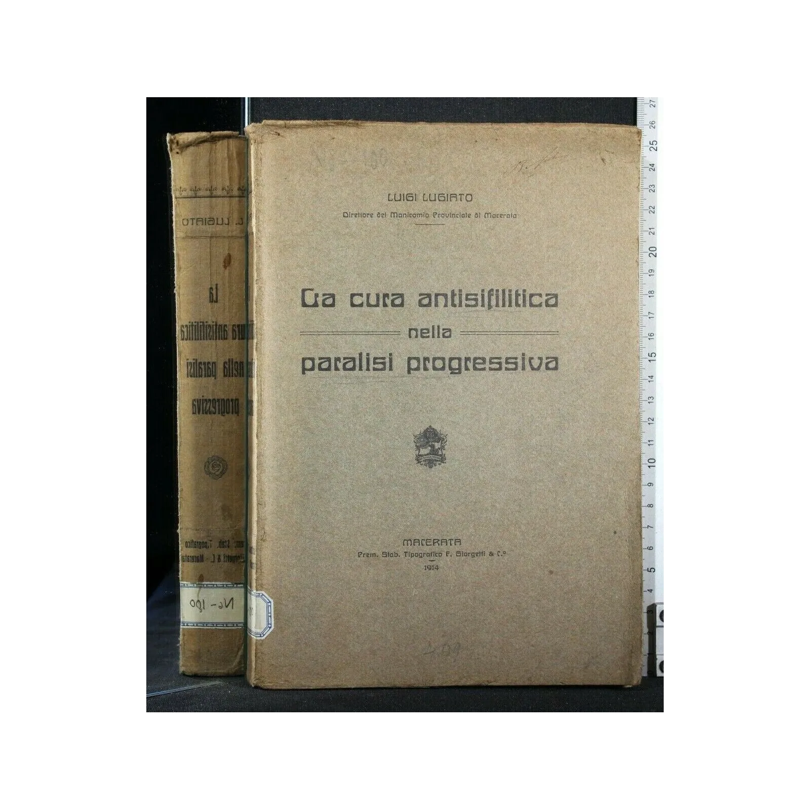 LA CURA ANTISIFILITICA NELLA PARALISI PROGRESSIVA