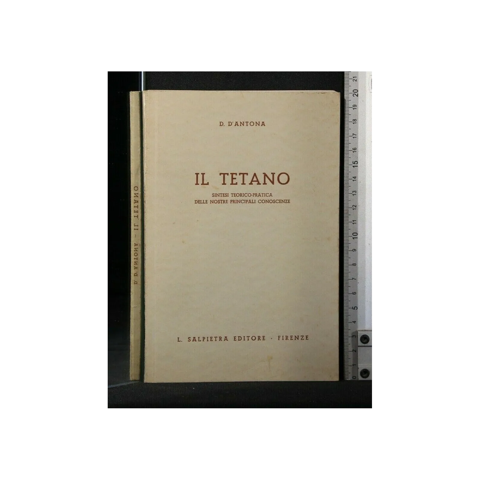 IL TETANO SINTESI TEORICO-PRATICA DELLE NOSTRE PRINCIPALI