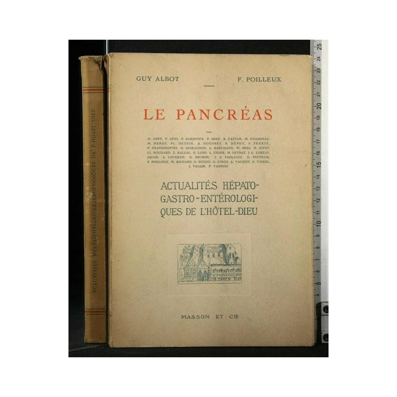 LE PANCREAS ACTUALITES HEPATO-GASTRO-ENTEROLOGIQUES DE L'HOTEL