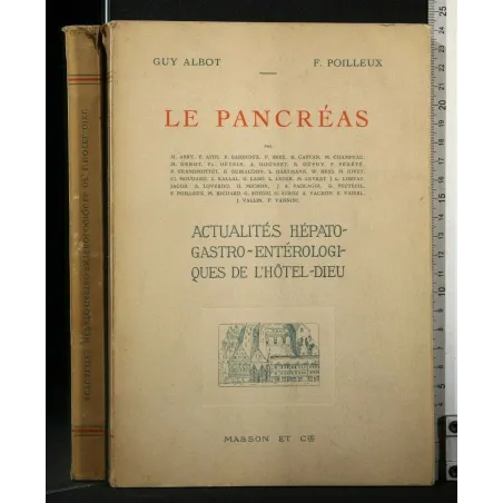 LE PANCREAS ACTUALITES HEPATO-GASTRO-ENTEROLOGIQUES DE L'HOTEL