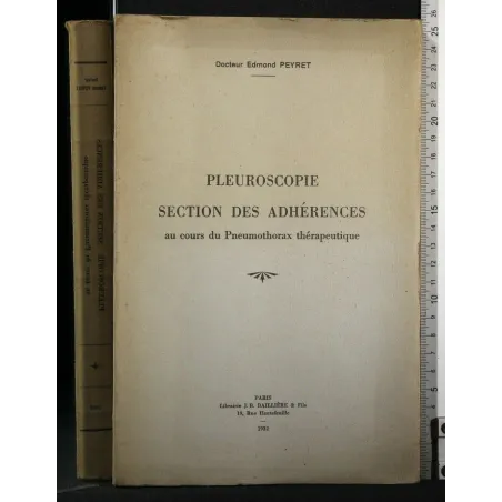 PLEUROSCOPIE SECTION DES ADHERENCES