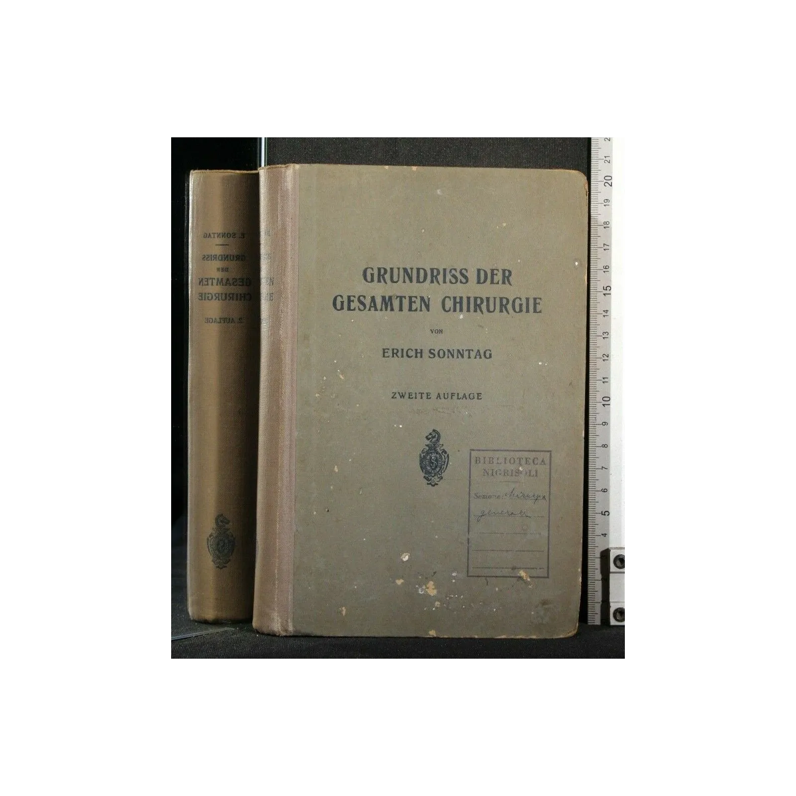 GRUNDRISS DER GESAMTEN CHIRURGIE