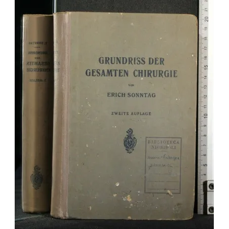 GRUNDRISS DER GESAMTEN CHIRURGIE