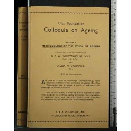 COLLOQUIA ON AGEING VOL 3 METHODOLOGY OF THE STUDY OF AGEING