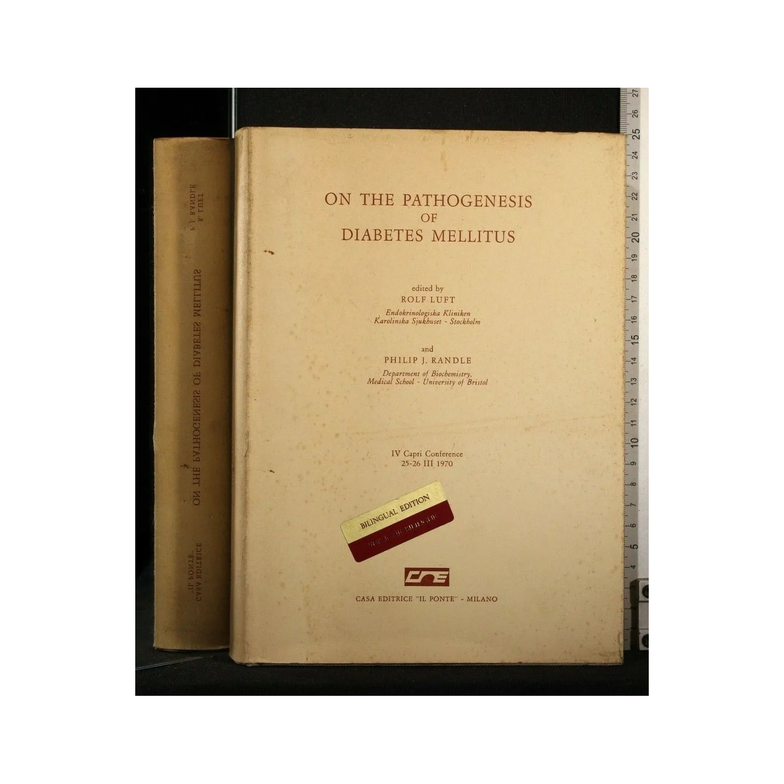 ON THE PATHOGENESIS OF DIABETES MELLITUS ACTA DIABETOLOGICA