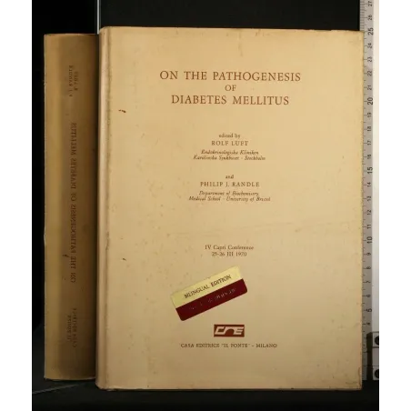 ON THE PATHOGENESIS OF DIABETES MELLITUS ACTA DIABETOLOGICA