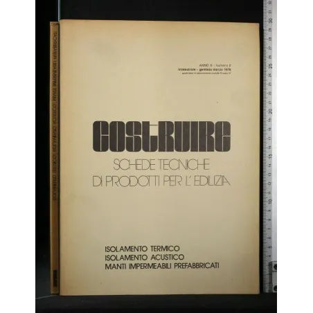 COSTRUIRE SCHEDE TECNICHE DI PRODOTTI PER L'EDILIZIA