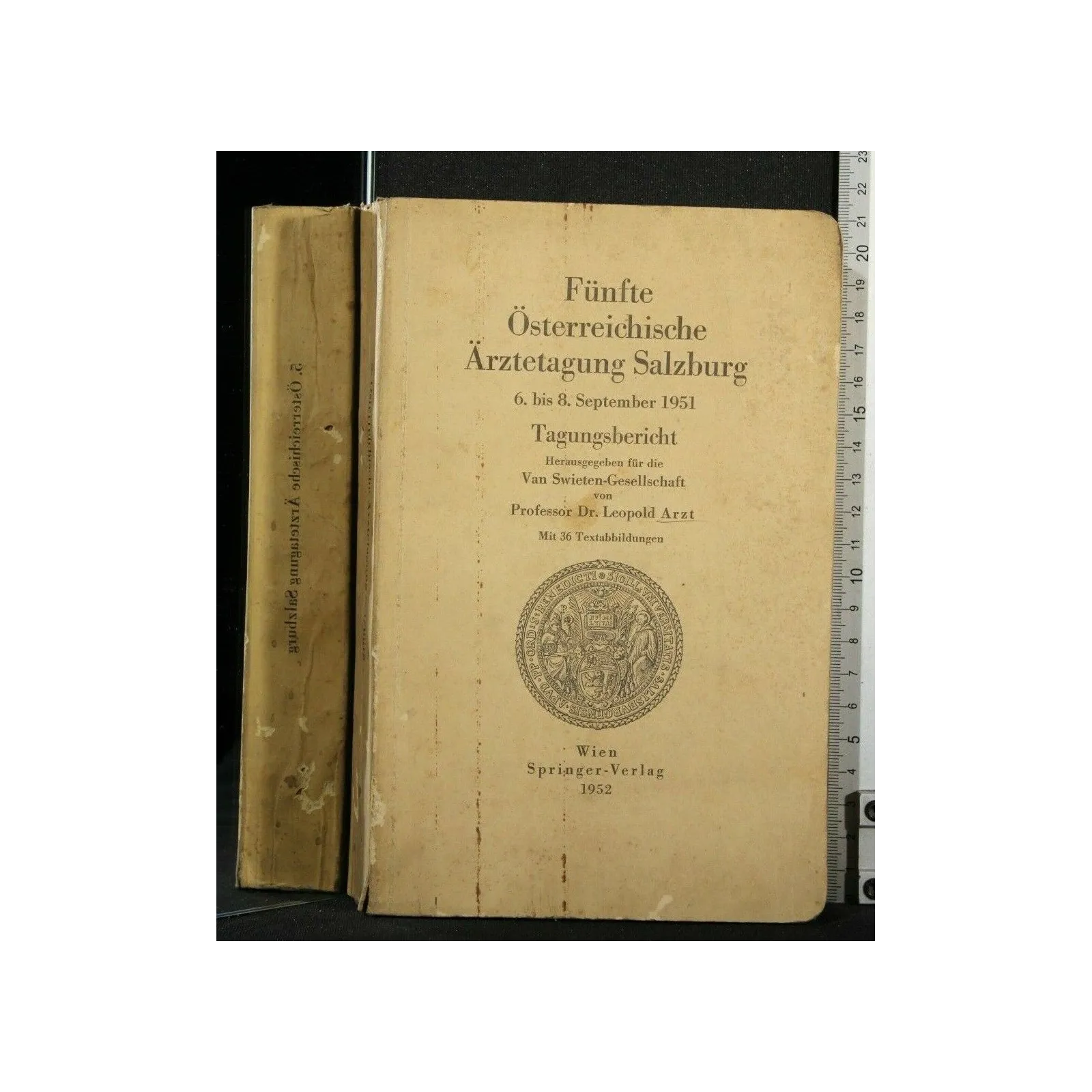 FUNFTE OSTERREICHISCHE ARZTETAGUNG SALZBURG