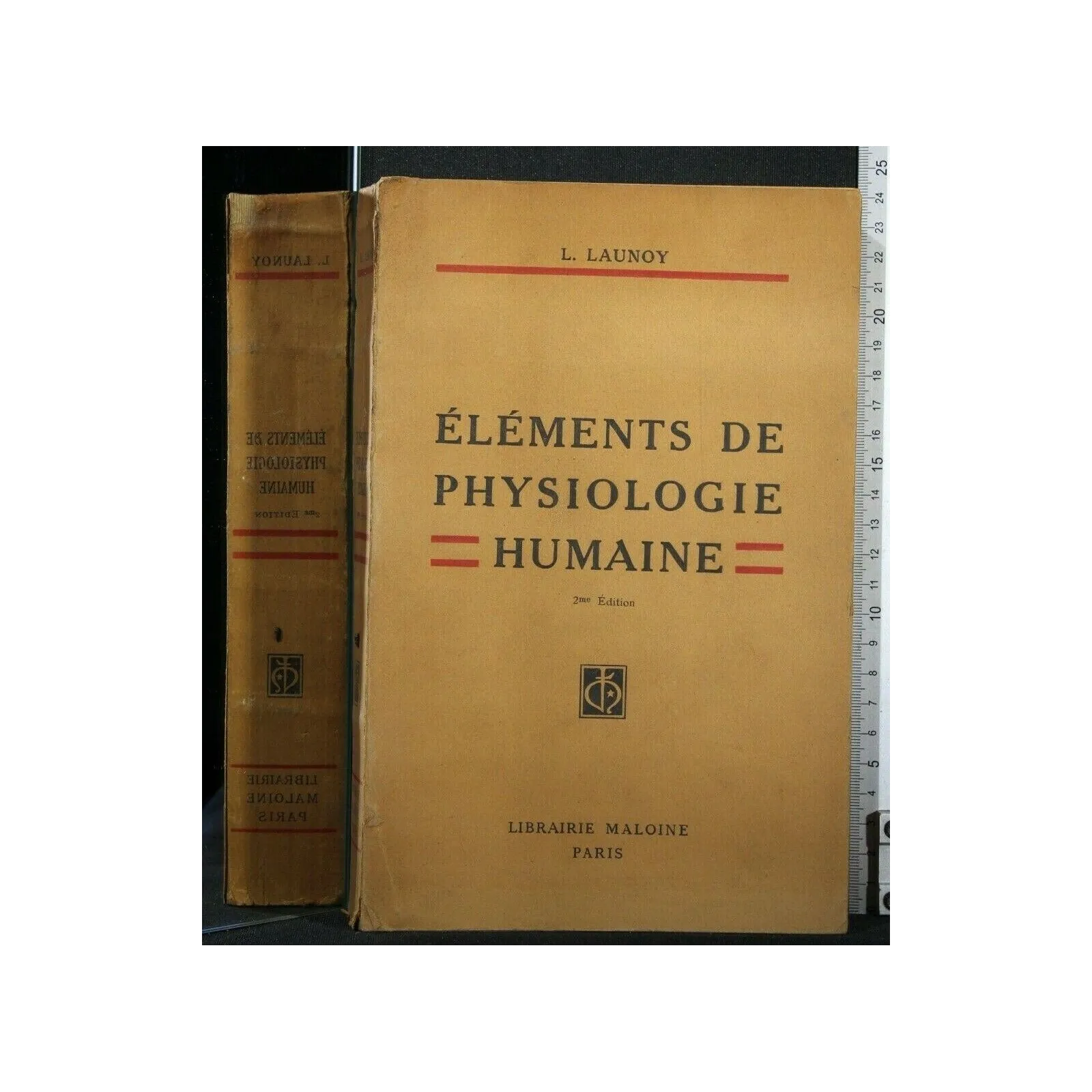 ELEMENTS DE PHYSIOLOGIE HUMAINE