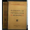 ELEMENTS DE PHYSIOLOGIE HUMAINE