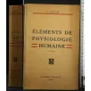 ELEMENTS DE PHYSIOLOGIE HUMAINE