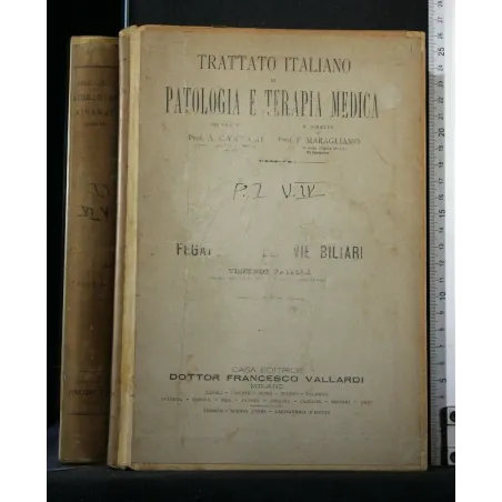 TRATTATO ITALIANO DI PATOLOGIA E TERAPIA MEDICA TRATTATO DELLE