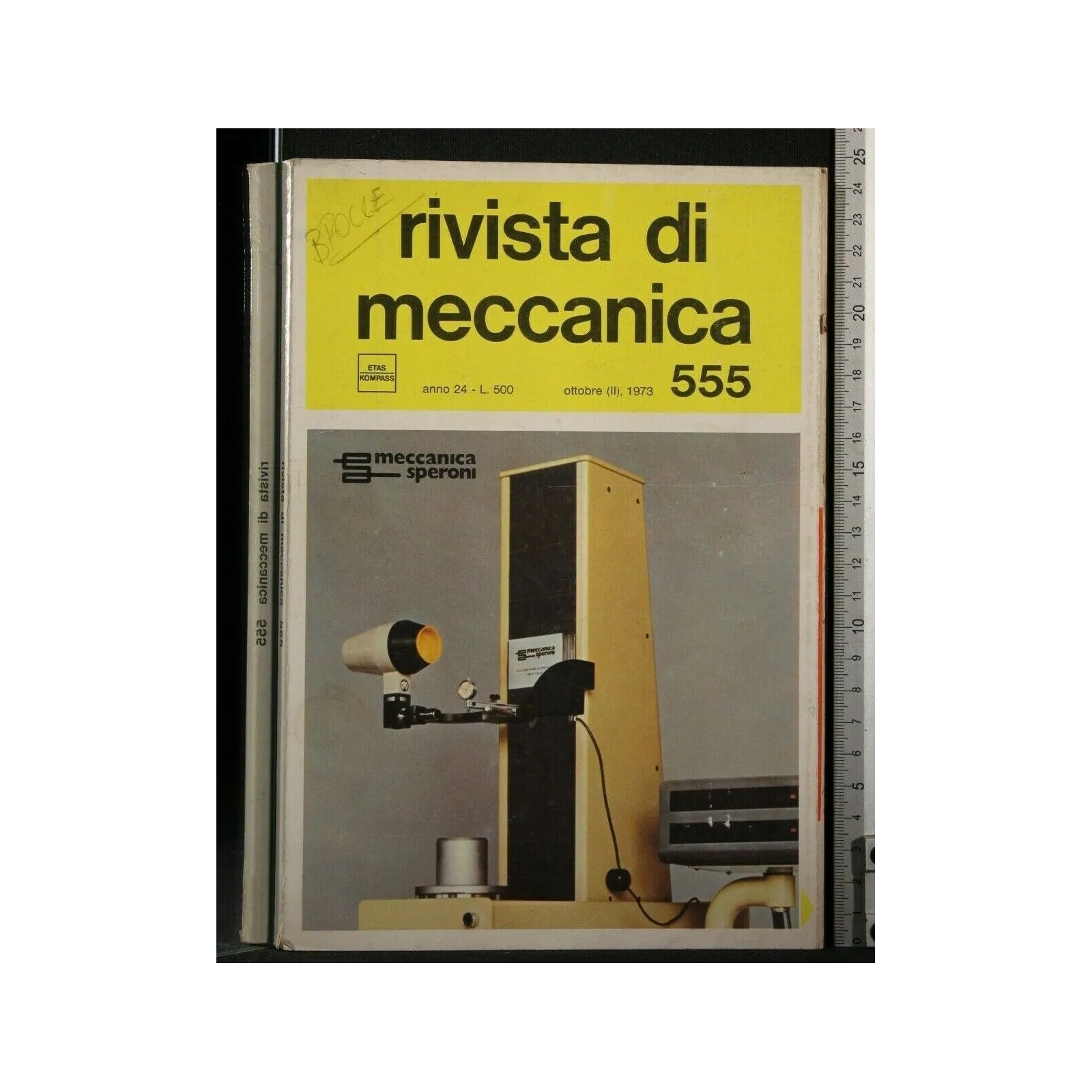 RIVISTA DI MECCANICA OTTOBRE 1973