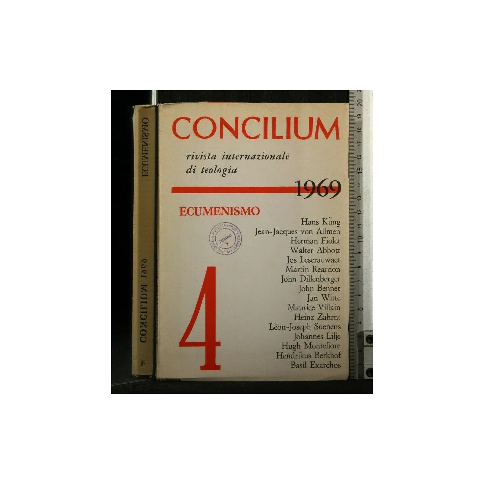 CONCILIUM 1969 RIVISTA INTERNAZIONALE DI TEOLOGIA 4 ECUMENISMO