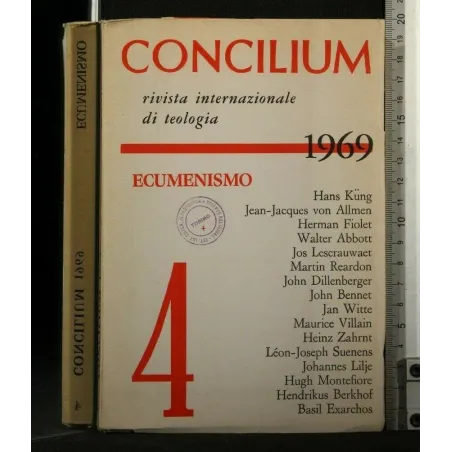 CONCILIUM 1969 RIVISTA INTERNAZIONALE DI TEOLOGIA 4 ECUMENISMO
