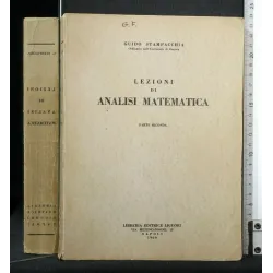 LEZIONI DI ANALISI MATEMATICA PARTE SECONDA