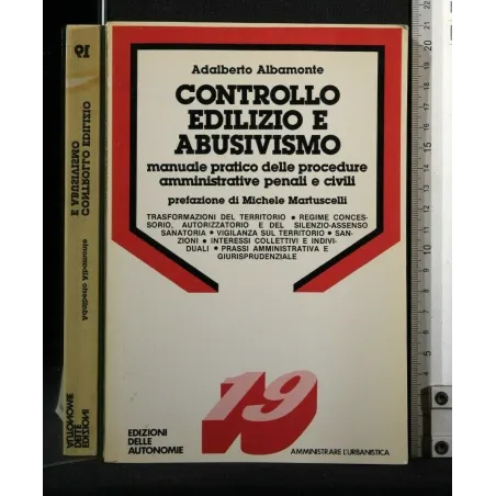 CONTROLLO EDILIZIO E ABUSIVISMO