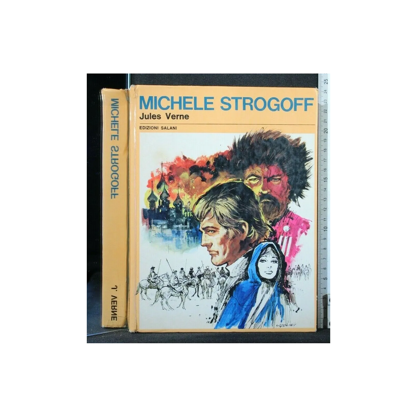 MICHELE STROGOFF. JULES VERNE. SALANI.