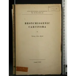 BRONCHIOGENIC CARCINOMA ACTA CHIRURGICA SCANDINAVICA