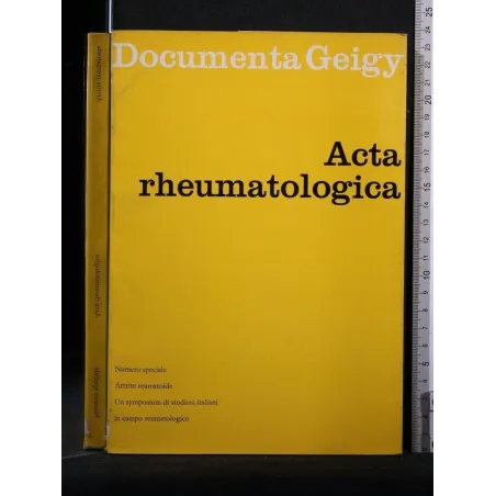ACTA RHEUMATOLOGICA ARTRITE REUMATOIDE