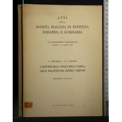 I DISTURBI DELLA VOCE E DELLA PAROLA NELLE MALATTIE DEL SISTEMA