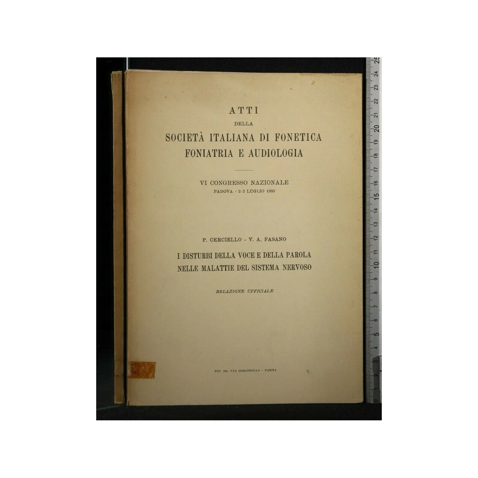 I DISTURBI DELLA VOCE E DELLA PAROLA NELLE MALATTIE DEL SISTEMA