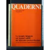 QUADERNI. LE TERAPIE INTEGRATE NEI TUMORI SOLIDI DEL DISTETTO