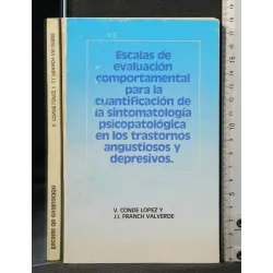 ESCALAS DE EVALUACION COMPORTAMENTAL PARA LA CUANTIFICACION DE