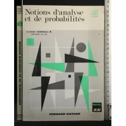 NOTIONS D'ANALYSE ET DE PROBABILITES