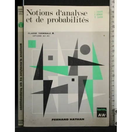 NOTIONS D'ANALYSE ET DE PROBABILITES