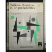 NOTIONS D'ANALYSE ET DE PROBABILITES