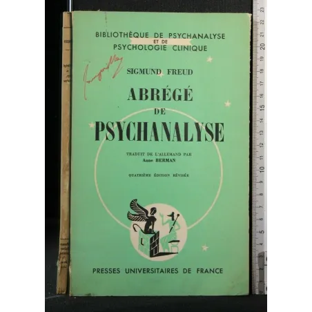 ABREGE DE PSYCHANALYSE
