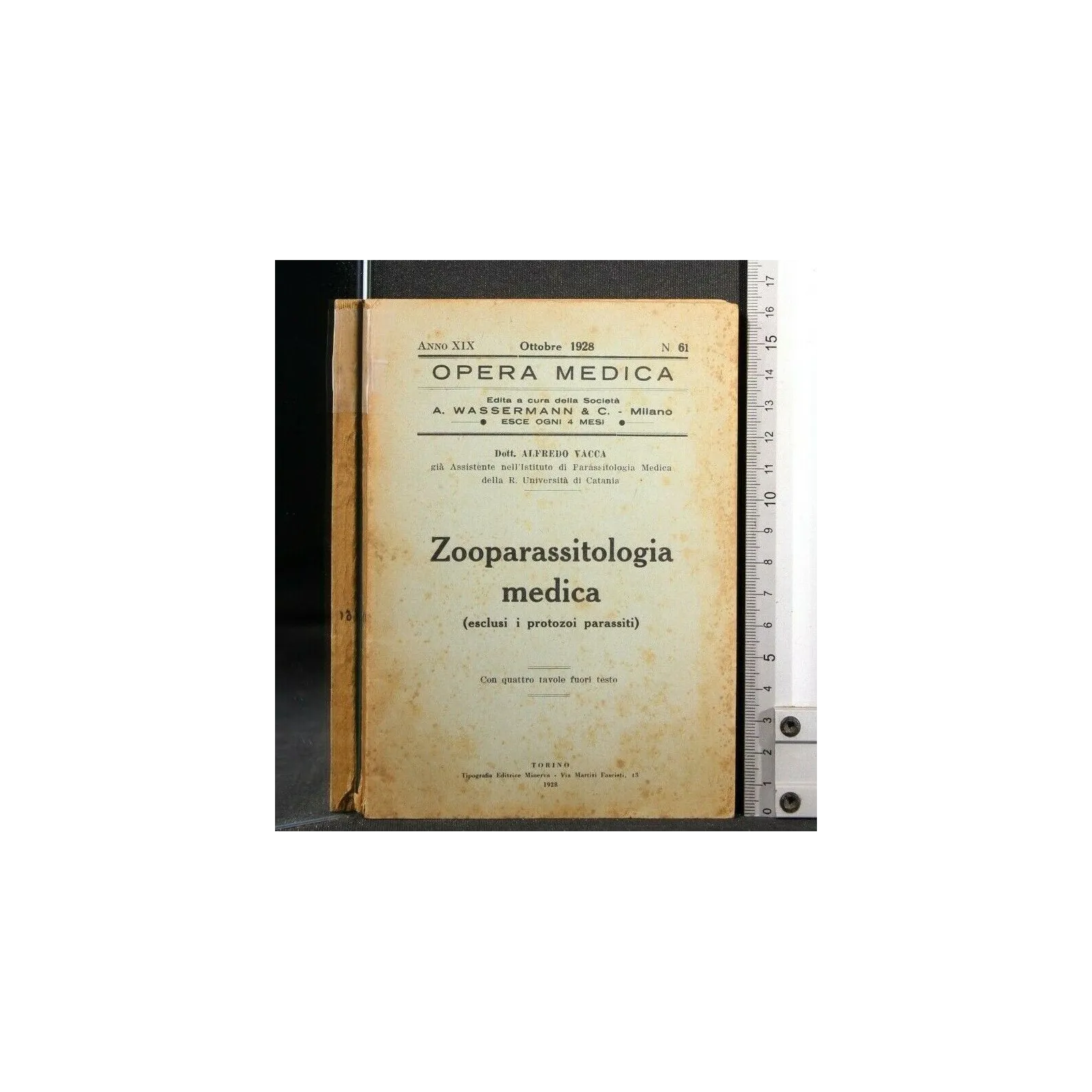 ZOOPARASSITOLOGIA MEDICA