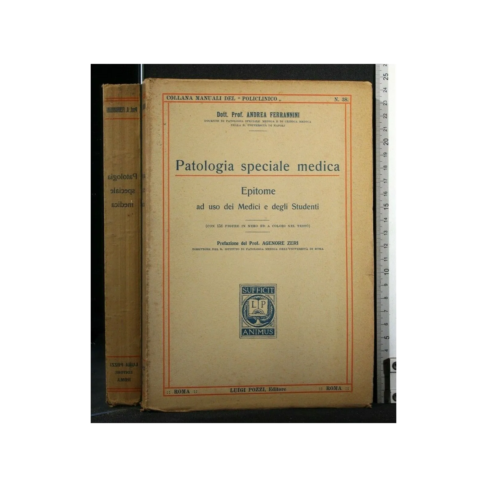 PATOLOGIA SPECIALE MEDICA EPITOME AD USO DEI MEDICI E DEGLI